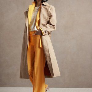 Wide Leg Wool Pant "Going Bananas" Banana Republic